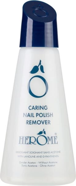 Herome Combi-Pack Caring Nail Polish Remover Duo - 1x Nagellakremover 120ml & 1x Caring Nail Polish Remover Pads 100 -Mooi Leven 488x1200 6