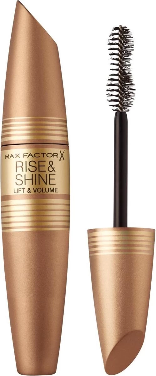 Max Factor Rise & Shine Mascara - 002 Brown Black 4 Max Factor Rise & Shine Mascara - 002 Brown Black - Afbeelding 2