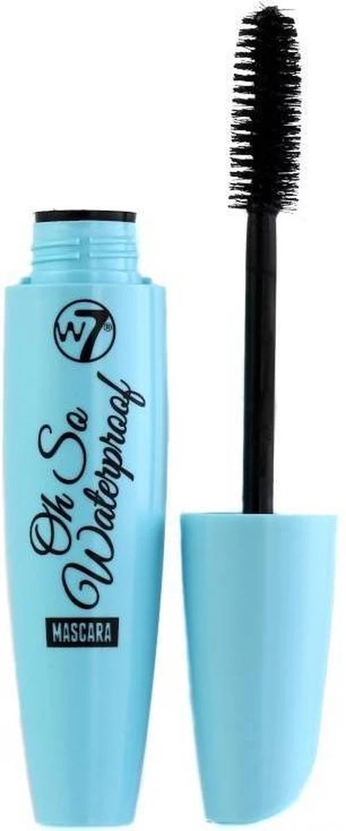 W7 Make-Up Oh So Waterproof Mascara - Zwart 4 W7 Make-Up Oh So Waterproof Mascara - Zwart - Afbeelding 2