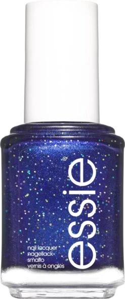 Essie Winter Collection Nagellak – 670 Tied And Blue - Blauwe Glitter Nagellak