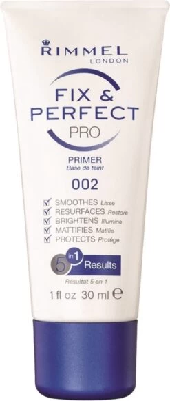 Rimmel London Fix & Perfect Make-Up Primer - 002 Transparent - 30 Ml 20 Rimmel London Fix & Perfect Make-Up Primer - 002 Transparent - 30 Ml -Mooi Leven 510x1200 4