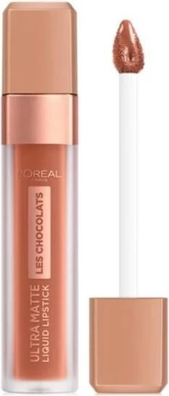 L’Oréal Paris Les Chocolates Ultra Matte Liquid Lippenstift - 862 Volupto Choco -Mooi Leven 513x1200