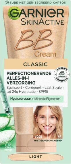 Garnier Face SkinActive - BB Cream Classic Light 5-in-1 Dagverzorging - 2x 50 Ml 19 Garnier Face SkinActive - BB Cream Classic Light 5-in-1 Dagverzorging - 2x 50 Ml -Mooi Leven 519x1200