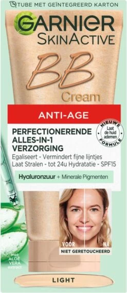 Garnier Skin Naturals BB Cream Anti Aging - 50 Ml - Light 21 Garnier Skin Naturals BB Cream Anti Aging - 50 Ml - Light -Mooi Leven 520x1200 3
