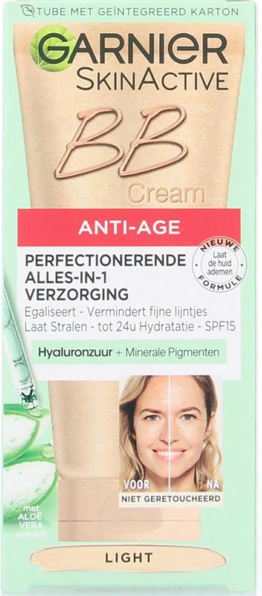Garnier Skin Naturals BB Cream Anti Aging - 50 Ml - Light 13 Garnier Skin Naturals BB Cream Anti Aging - 50 Ml - Light - Afbeelding 11