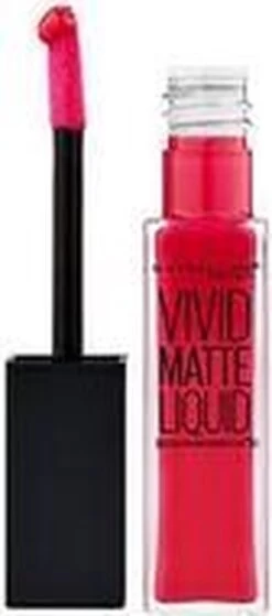 Maybelline Vivid Matte Liquid - 35 Rebel Red - Rood - Lippenstift -Mooi Leven 530x1200