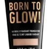 NYX Professional Makeup Born To Glow! Naturally Radiant Foundation - Porcelain BTGRF03 - Foundation - 30 Ml
