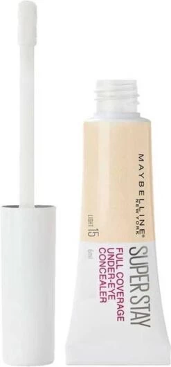 Maybelline SuperStay Under Eye Concealer - 15 Light – Matte Finish -Mooi Leven 559x1200 1