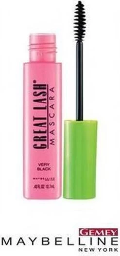 Maybelline Great Lash Waterproof Mascara - Zwart 14 Maybelline Great Lash Waterproof Mascara - Zwart -Mooi Leven 563x1200 1
