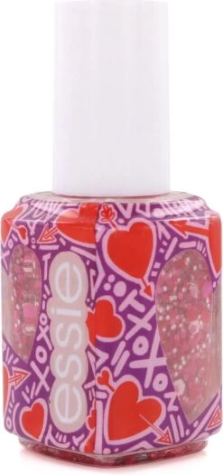 Essie Valentijnscollectie Matte Glitter Top Coat - 600 You're So Cupid - Rood Nagellak - 13,5 Ml -Mooi Leven 565x1200 4