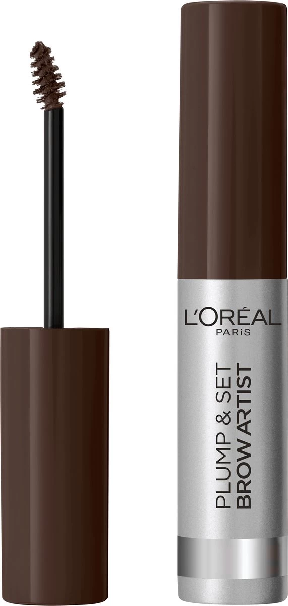 L’Oréal Paris Brow Artist Plumper Wenkbrauwmascara - 04 Dark Brunett 8 L’Oréal Paris Brow Artist Plumper Wenkbrauwmascara - 04 Dark Brunett - Afbeelding 6
