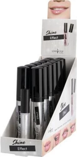 Lovely Pop Cosmetics - Shine Effect - Lipgloss - Wit - Parelmoer/glitter/iriserend/metallic/transparant - Nummer 7 - 1 Flesje Met 3,5 Ml Inhoud -Mooi Leven 588x1200