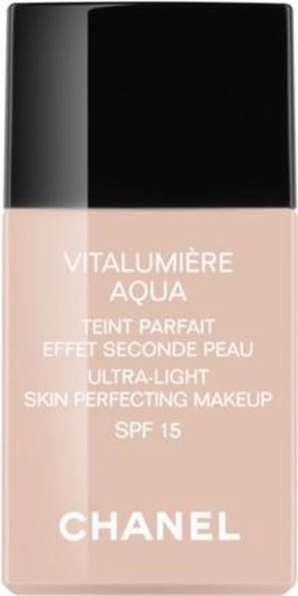 Chanel Vitalumiere Aqua Foundation - 30 Beige - SPF15 - 30 Ml 8 Chanel Vitalumiere Aqua Foundation - 30 Beige - SPF15 - 30 Ml - Afbeelding 6