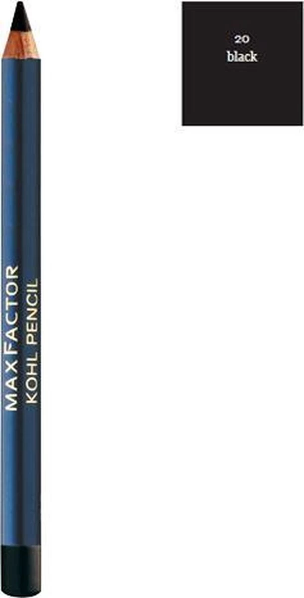 Max Factor Kohl Pencil Oogpotlood - 020 Black 11 Max Factor Kohl Pencil Oogpotlood - 020 Black - Afbeelding 9