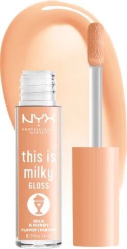 NYX Professional Makeup This Is Milky Gloss - TIMG17 Milk N Hunny - Lipgloss - 4 Ml -Mooi Leven 611x1200 1