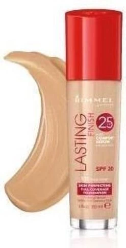 Rimmel London Lasting Finish Foundation - 200 Soft Beige -Mooi Leven 612x1200