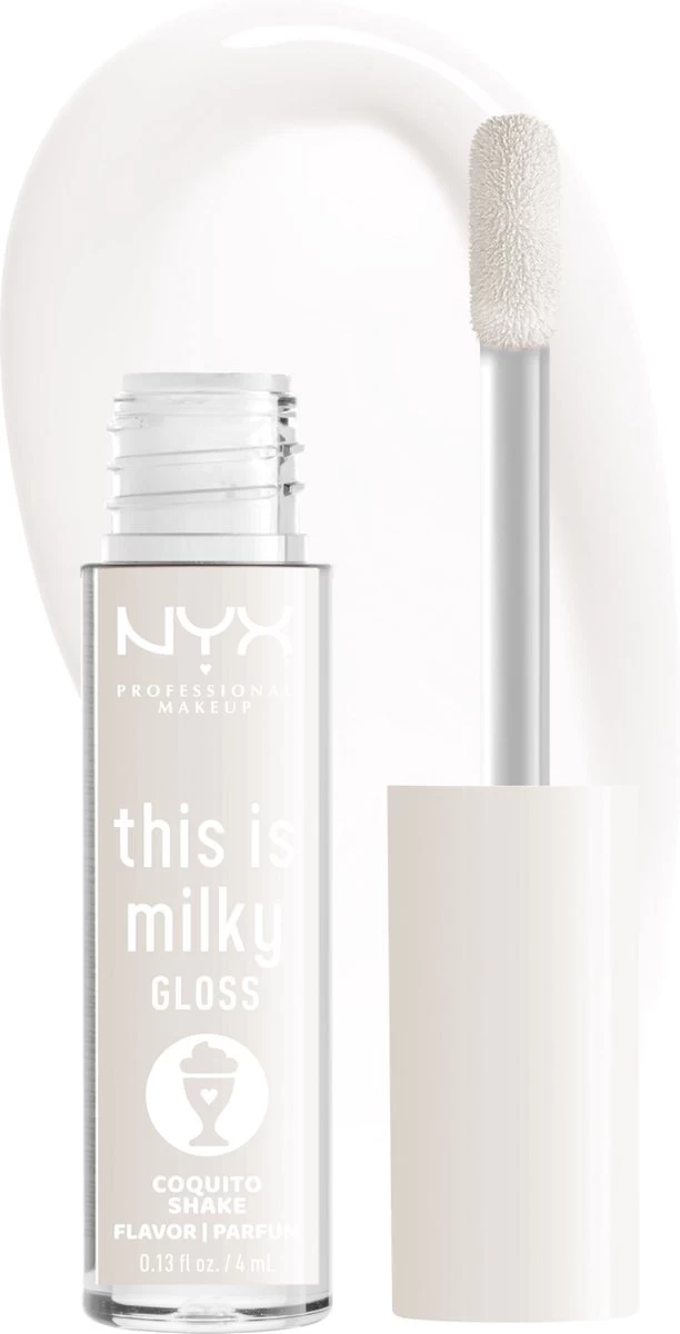 NYX Professional Makeup This Is Milky Gloss - TIMG16 Coquito Shake - Lipgloss - 4 Ml 4 NYX Professional Makeup This Is Milky Gloss - TIMG16 Coquito Shake - Lipgloss - 4 Ml - Afbeelding 2