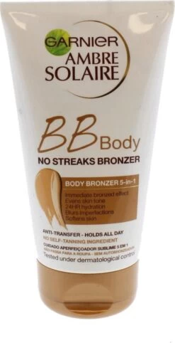Garnier Ambre Solaire No Streaks BB Body Bronzer - 150 Ml -Mooi Leven 615x1200
