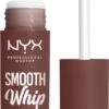 NYX Professional Makeup - Smooth Whip Matte Lip Cream Thread Count - Vloeibare Lippenstift - 4ML -Mooi Leven 619x1200