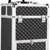 Monkey's Aluminium Kapperskoffer - Zwart - Beauty Case - Cosmeticakoffer - Make-upkoffer - Trolley - 360 Graden Wielen - 34 X 24 X 55.5 Cm -Mooi Leven 633x1200 2