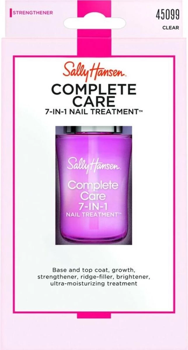 Sally Hansen 7-in-1 Complete Treatment Nagelverzorging - Transparant 3 Sally Hansen 7-in-1 Complete Treatment Nagelverzorging - Transparant