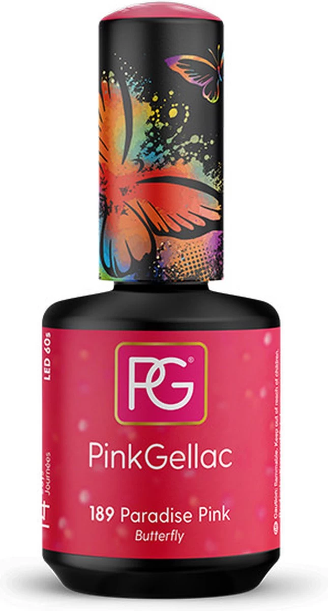 Pink Gellac - Paradise Pink - Gellak - Vegan - Roze - Glanzend - 15ml 8 Pink Gellac - Paradise Pink - Gellak - Vegan - Roze - Glanzend - 15ml - Afbeelding 6