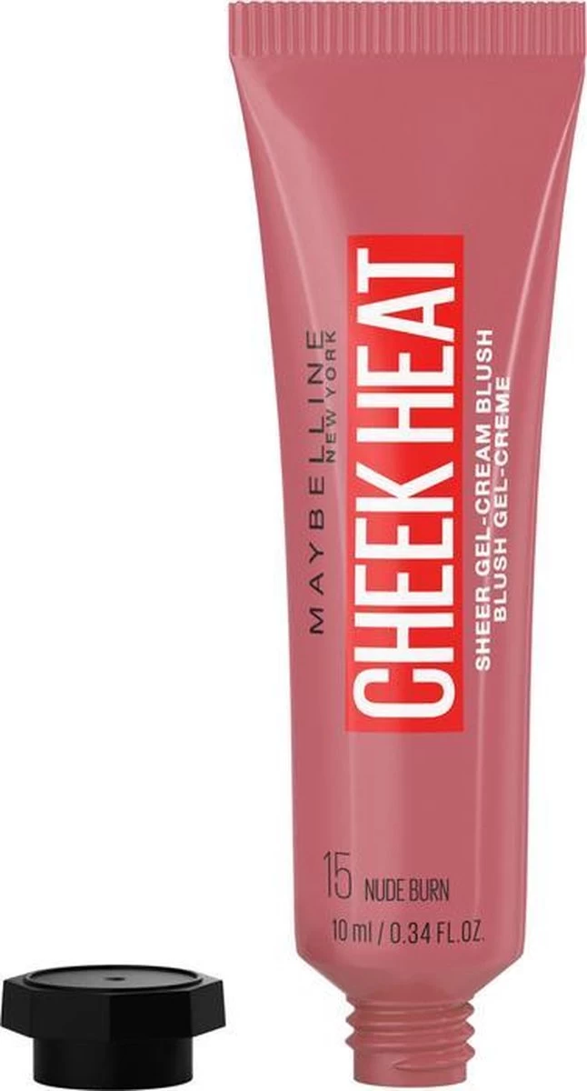 Maybelline Cheek Heat Blush 15 Nude Burn 15 G Crème 14 Maybelline Cheek Heat Blush 15 Nude Burn 15 G Crème - Afbeelding 12