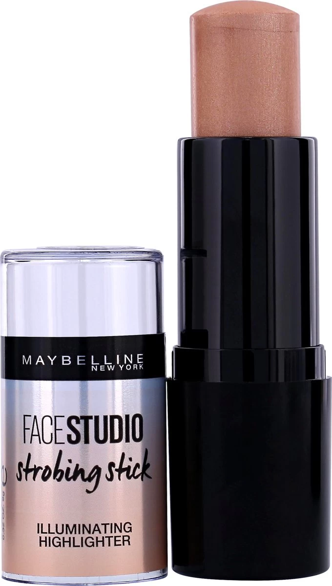 Maybelline Master Studio Strobing Highlighter Stick - 100 Light 8 Maybelline Master Studio Strobing Highlighter Stick - 100 Light - Afbeelding 6