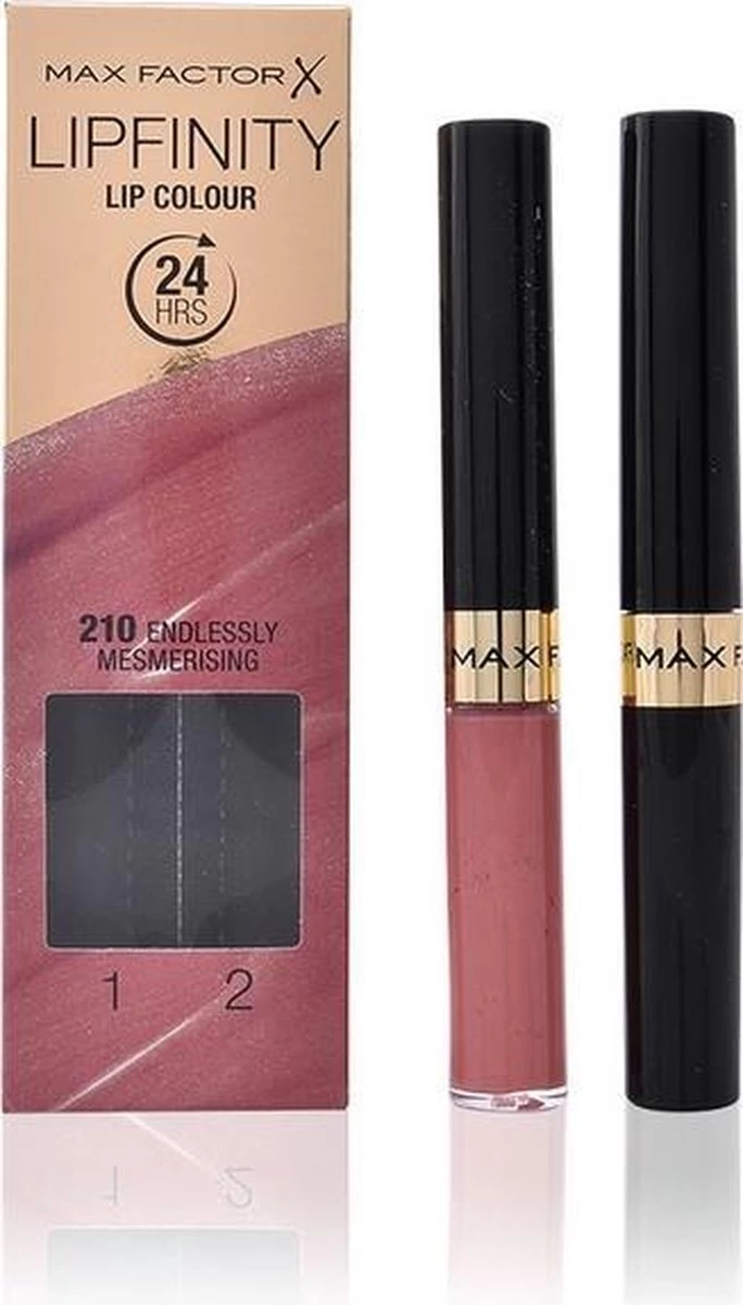 Max Factor Lipfinity 24HR Lip Colour Lipgloss - 210 Endless Mesmerizing 4 Max Factor Lipfinity 24HR Lip Colour Lipgloss - 210 Endless Mesmerizing - Afbeelding 2