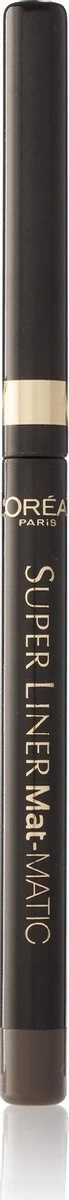 L’Oréal Paris SuperLiner Mat Matic Eyeliner - 03 Taupe Grey 4 L’Oréal Paris SuperLiner Mat Matic Eyeliner - 03 Taupe Grey - Afbeelding 2