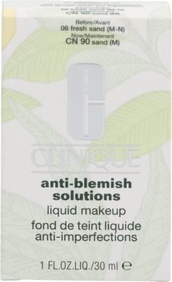 Clinique Anti Blemish Solutions Liquid Foundationl - 06 Fresh Sand -Mooi Leven 730x1200