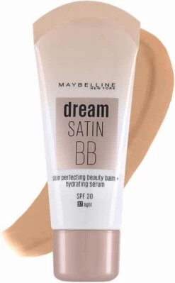 Maybelline Dream Satin BB Cream - Light 10 Maybelline Dream Satin BB Cream - Light -Mooi Leven 742x1200