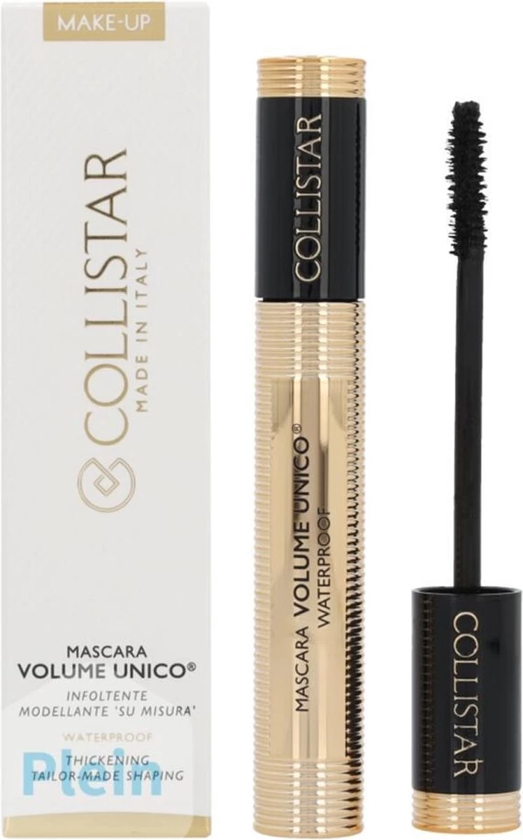Collistar Mascara Volume Unico Waterproof Intense Black 3 Collistar Mascara Volume Unico Waterproof Intense Black