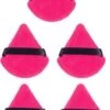 Merkloos Powder Puff - Beauty Blender - Powder Puff Driehoek - 5 Stuks - Hot Pink -Mooi Leven 749x1200