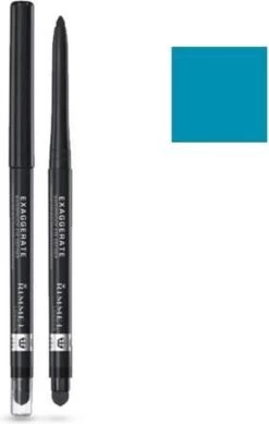 Rimmel London Exaggerate Waterproof Eye Definer Eyeliner - 240 Aqua Sparkle -Mooi Leven 762x1200 4