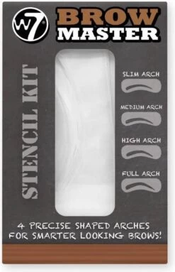 W7 Brow Master Stencil Kit - Wenkbrauw Stencils