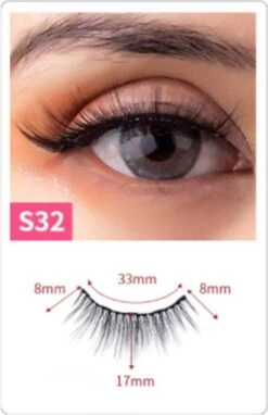 DW4Trading Magnetische Wimpers Met Eyeliner Set - Herbruikbaar - 5 Paar - Zwart -Mooi Leven 776x1200 3