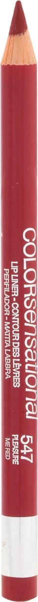 Maybelline Color Sensational - 547 Please Me Red - Rood - Lippenpotlood 6 Maybelline Color Sensational - 547 Please Me Red - Rood - Lippenpotlood - Afbeelding 4