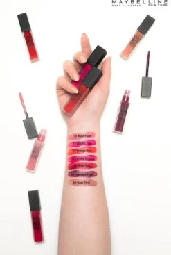 Maybelline Vivid Matte Liquid - 35 Rebel Red - Rood - Lippenstift -Mooi Leven 808x1200 6