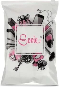 Evvie Set Van 10 Make-up Kwasten Kabuki In Etui Marble - Zwart-Goud -Mooi Leven 824x1200 2