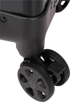 Kapper Koffer| Nagel | Visagist | Make-up | Cosmetica | Schminken | Trolley Stevig En Gemaakt Van Aluminium | 3 Delig | 8 Wielen | Bedekt Met Mooie Zilver Strips -Mooi Leven 828x1200 4