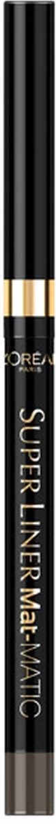 L’Oréal Paris SuperLiner Mat Matic Eyeliner - 03 Taupe Grey 7 L’Oréal Paris SuperLiner Mat Matic Eyeliner - 03 Taupe Grey - Afbeelding 5