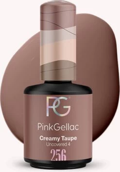 Pink Gellac - Creamy Taupe - Gellak - Vegan - Nude - Creamy Finish - 15 Ml