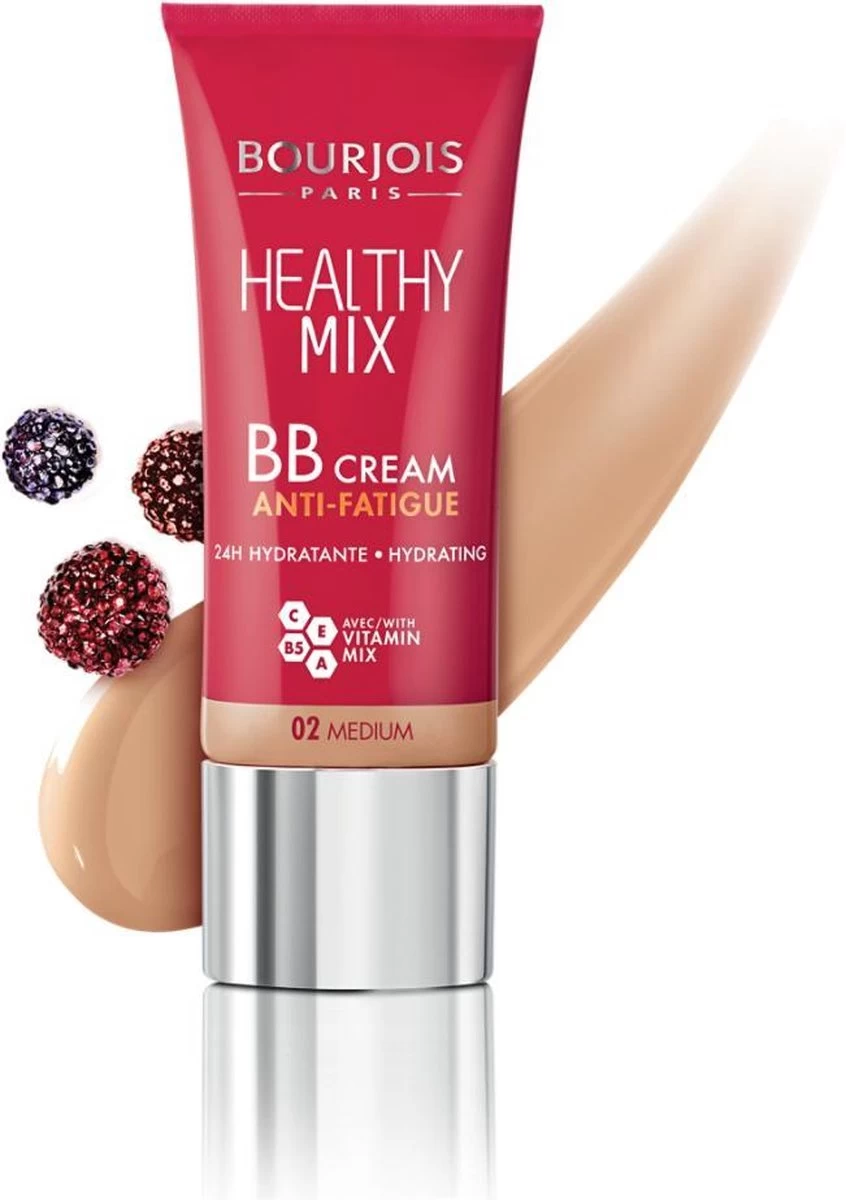 Bourjois Healthy Mix BB Cream Anti Fatigue - 02 Medium Beige 9 Bourjois Healthy Mix BB Cream Anti Fatigue - 02 Medium Beige - Afbeelding 7