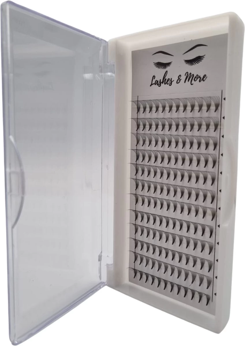 Lashes & More - Nepwimpers - 10D 12mm 0.05 D Krul - Pre-Made Volume Fans – Russian Volume – Pre-Made Fans- Wimperextensions – Wimper Extensions - Verkrijgbaar In Lengte 9mm Tot 15mm 3 Lashes & More - Nepwimpers - 10D 12mm 0.05 D Krul - Pre-Made Volume Fans – Russian Volume – Pre-Made Fans- Wimperextensions – Wimper Extensions - Verkrijgbaar In Lengte 9mm Tot 15mm