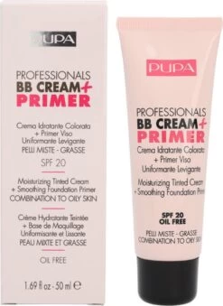 Pupa BB Cream + Primer For Combination To Oily Skin - 002 Sand -Mooi Leven 874x1200