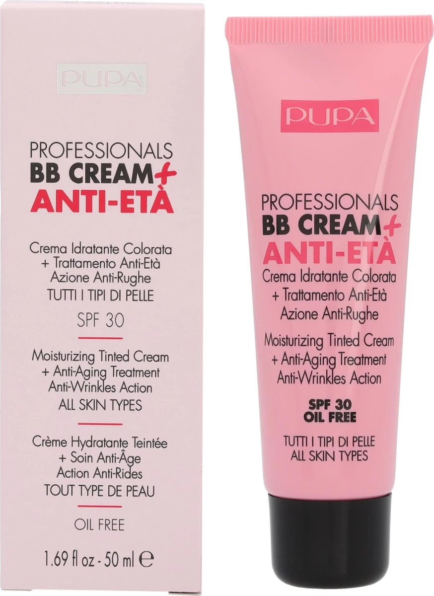 PUPA Milano Pupa Professionals BB Creme Anti-Eta SPF30 002 Sand 6 PUPA Milano Pupa Professionals BB Creme Anti-Eta SPF30 002 Sand - Afbeelding 4