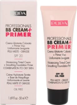 Pupa BB Cream + Primer For Combination To Oily Skin - 002 Sand -Mooi Leven 875x1200