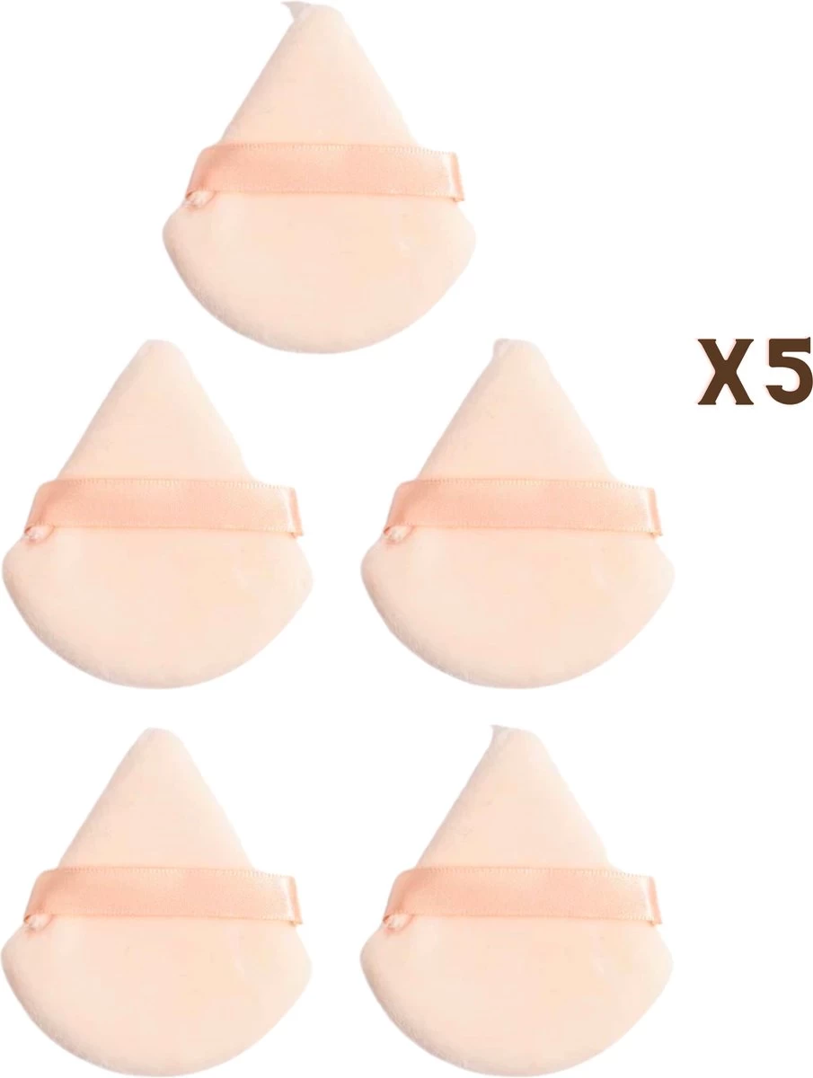Merkloos Powder Puff Driehoek - Powder Puff - Beauty Blender - Powder Puff Triangle - 5 Stuks - Perzik 9 Merkloos Powder Puff Driehoek - Powder Puff - Beauty Blender - Powder Puff Triangle - 5 Stuks - Perzik - Afbeelding 7