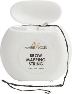 Marie-José & Co - Brow Mapping String - Voor Henna Brows & Microblading - Kleur Draad: Zwart - 1 X 10 M - 50 Toepassingen